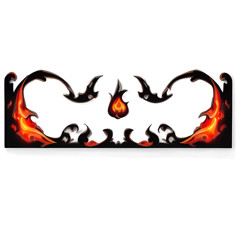 Fire Veil Border Png 74 PNG image