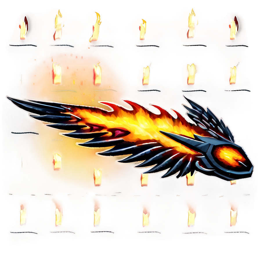 Fire Wing Png Iki57 PNG image