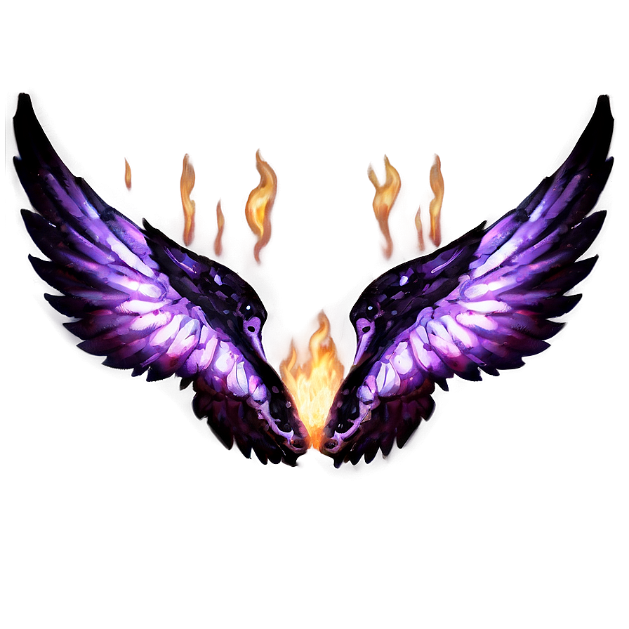 Fire Wings Png Mfj PNG image