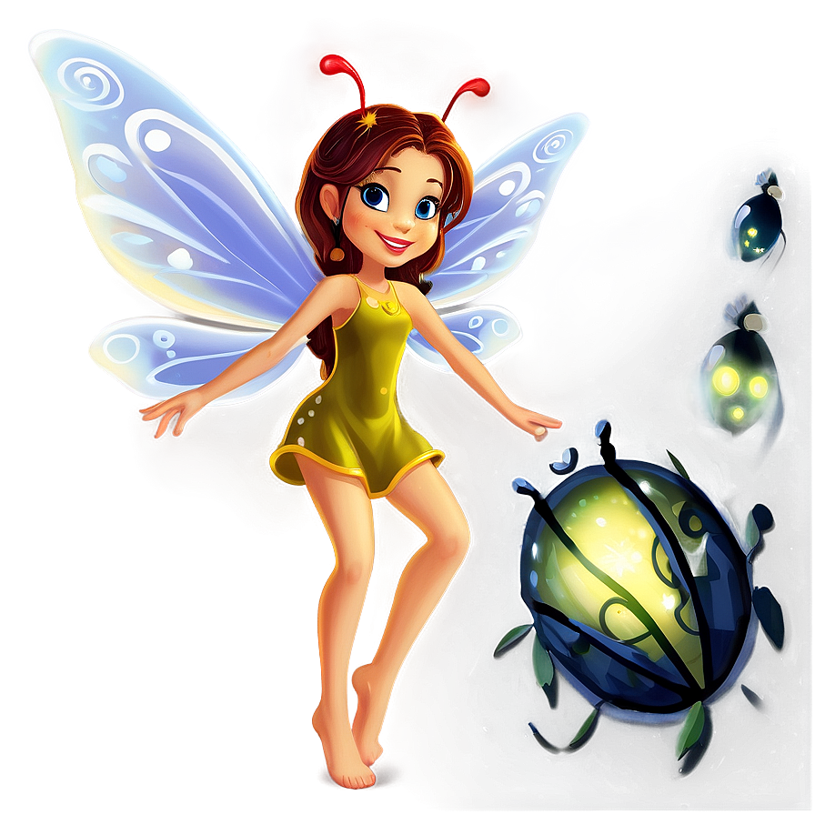 Firefly And Fairy Png 05062024 PNG image