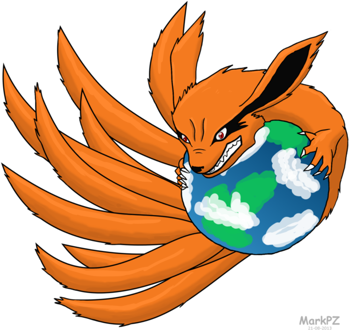 Firefox Fox Embracing Globe PNG image