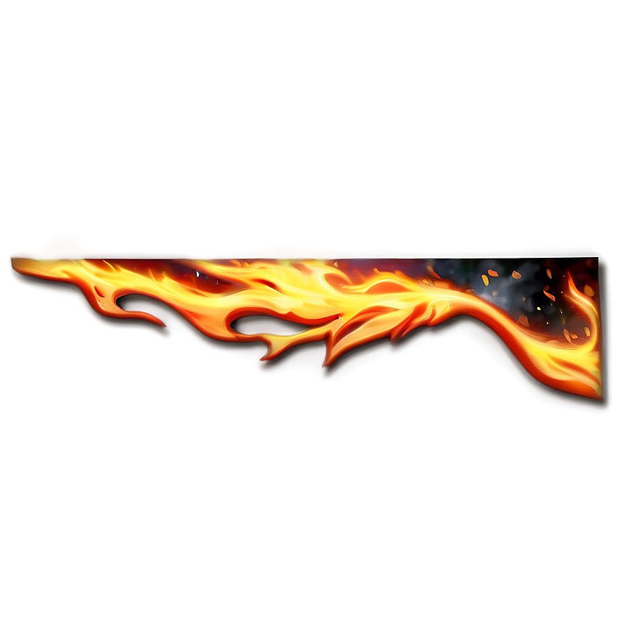 Firestorm Border Png 06212024 PNG image