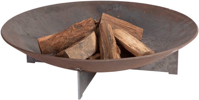 Firewoodin Metal Fire Pit Bowl PNG image