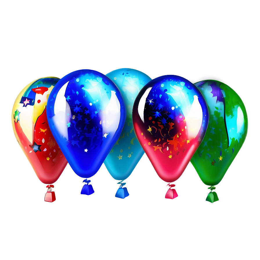 Firework Balloons Png 72 PNG image