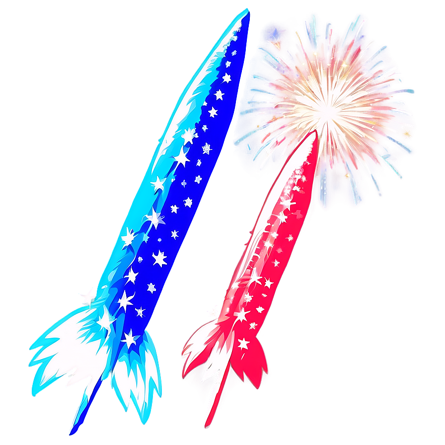 Firework Rocket Silhouette Png 06212024 PNG image