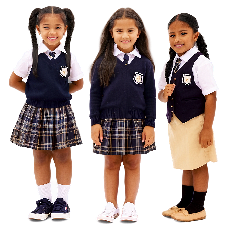 First Day School Uniform Png 06242024 PNG image