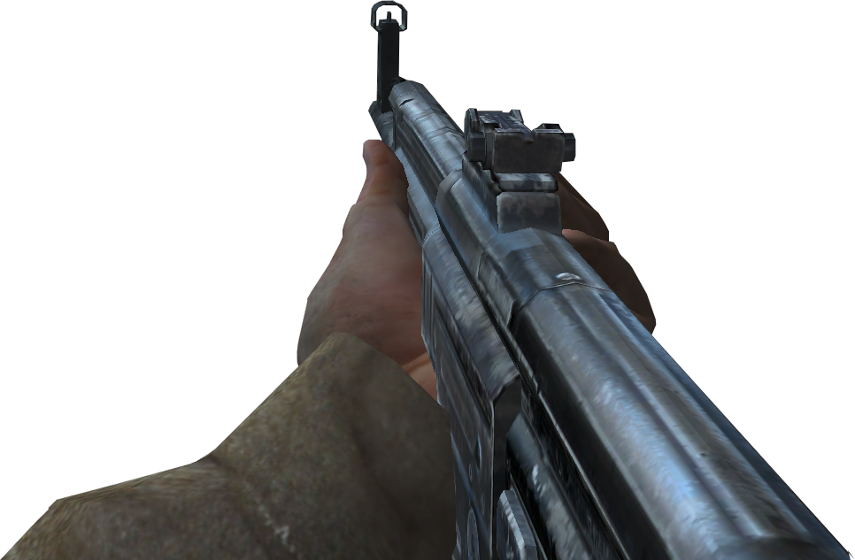 First Person View Callof Duty Gun PNG image