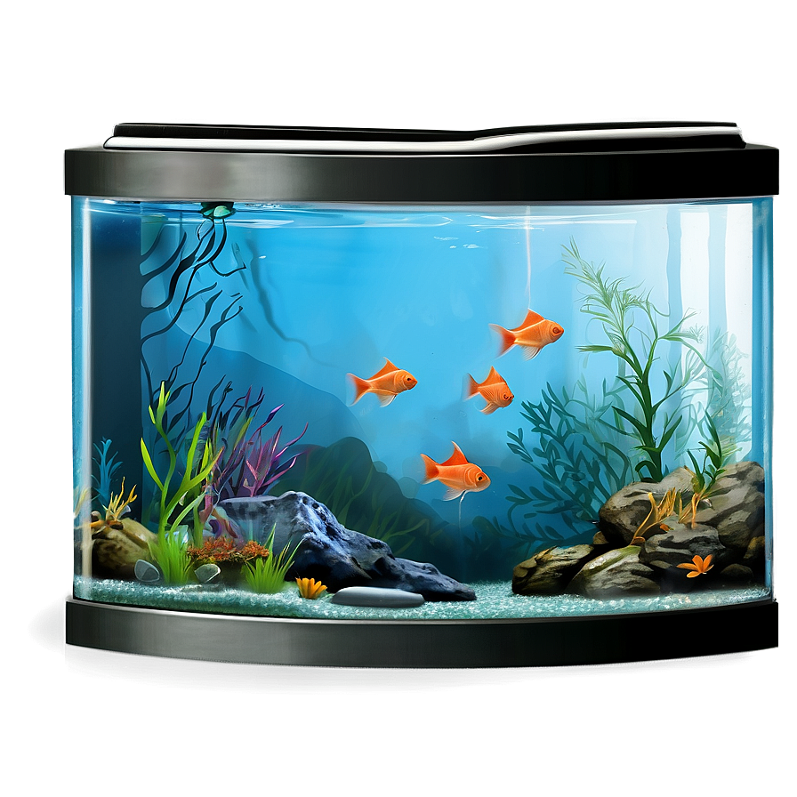 Fish Tank Silhouette Png 06122024 PNG image