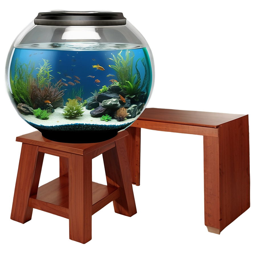 Fishbowl Aquarium Setup Png 16 PNG image