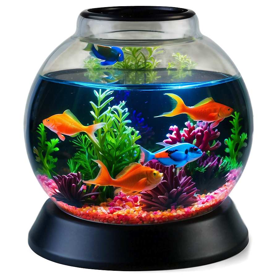 Fishbowl With Led Light Png Vjd PNG image