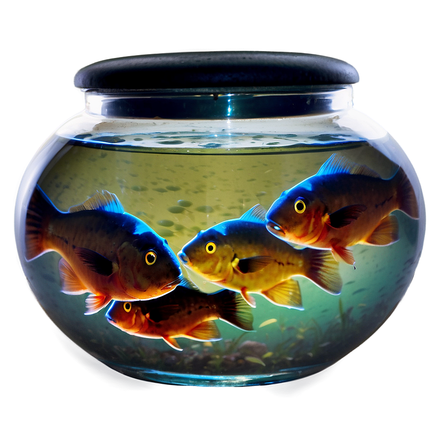 Fishbowl With Lid Png 06212024 PNG image