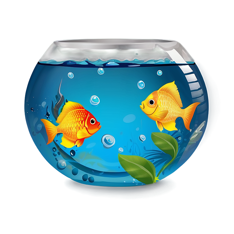 Fishbowl With Water Png 06212024 PNG image