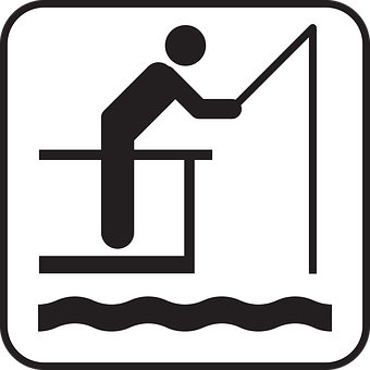 Fishing Activity Sign PNG image