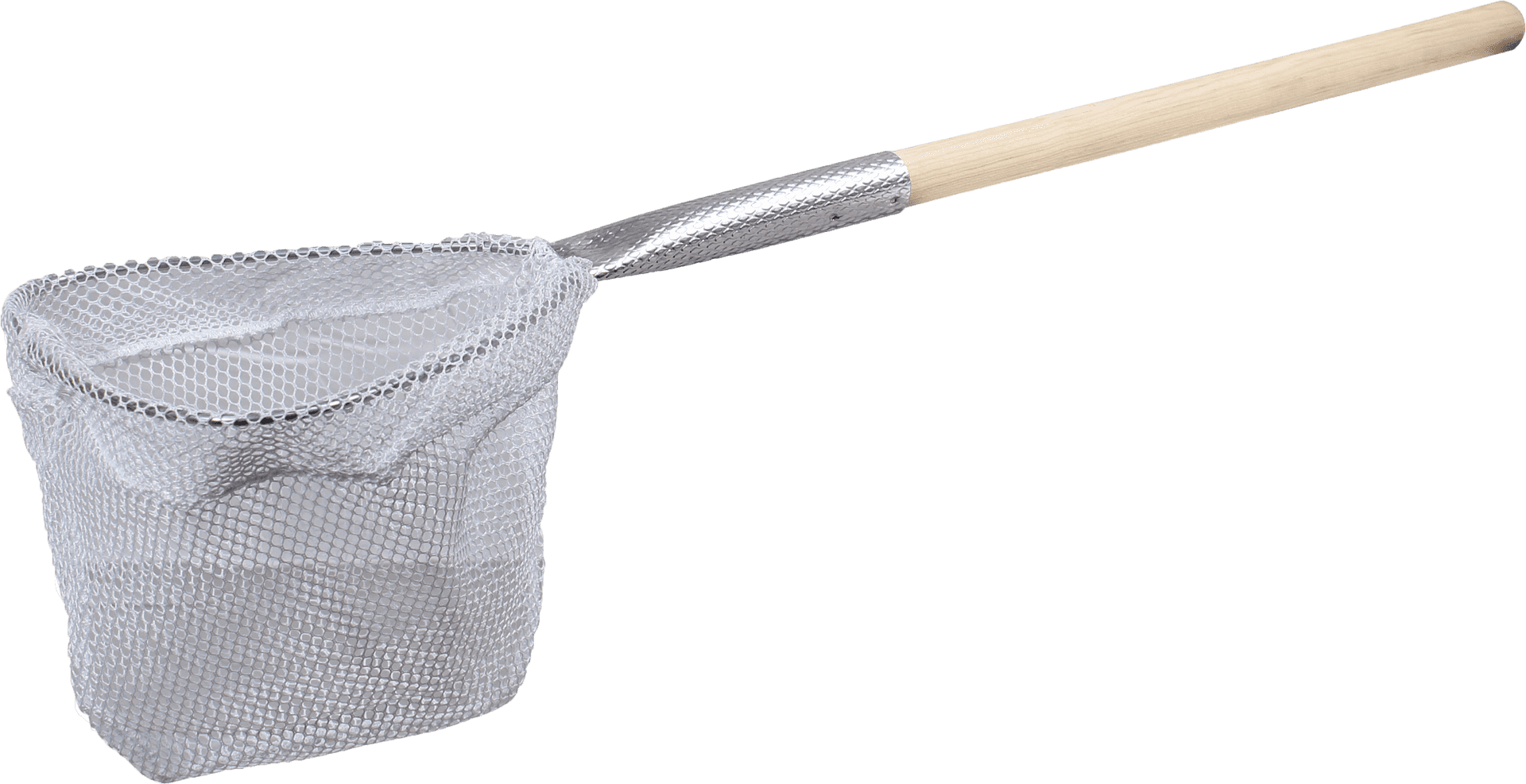Fishing Netwith Wooden Handle PNG image
