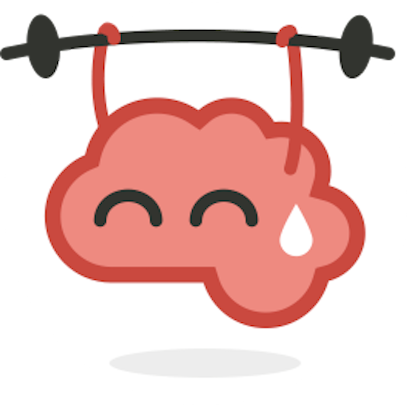 Fitness Cloud Lifting Weights PNG image