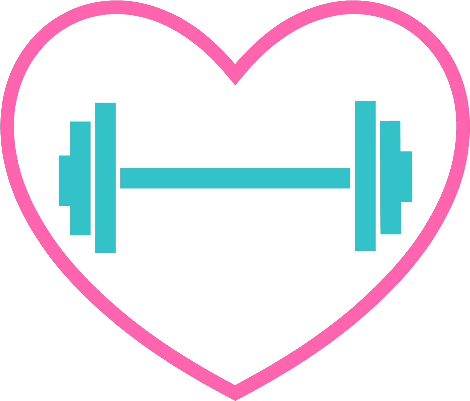 Fitness Love Concept PNG image