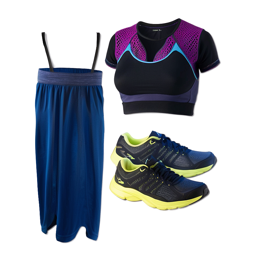 Fitness Outfit Selections Png Vgu PNG image