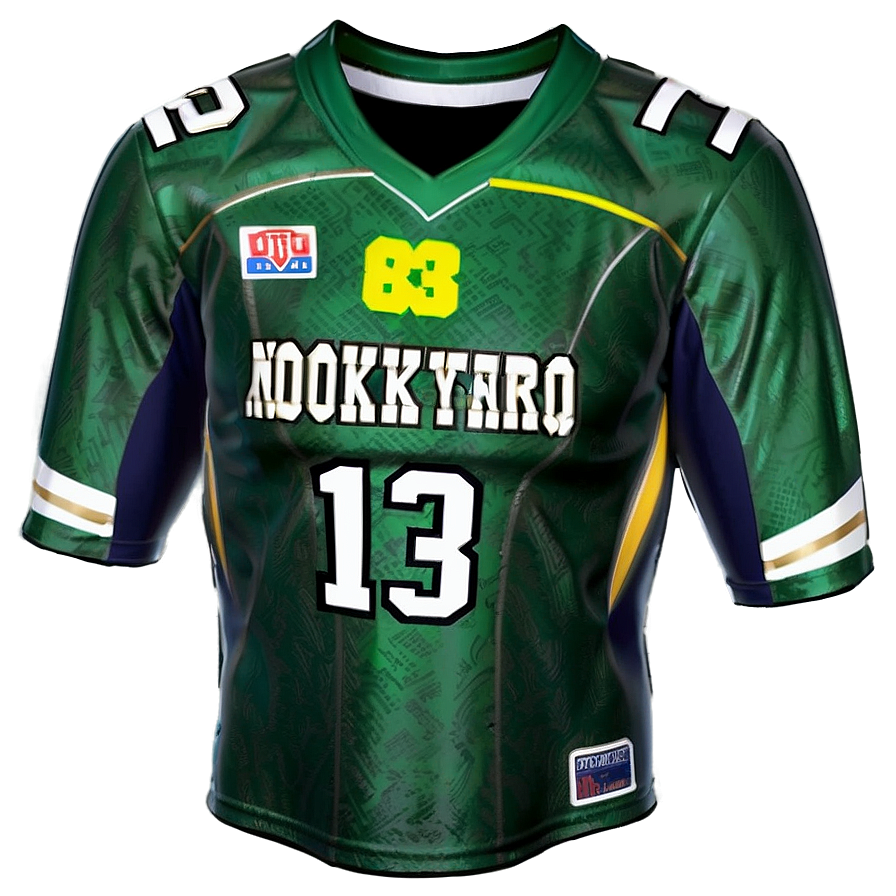 Fitted Football Jersey Png 06212024 PNG image