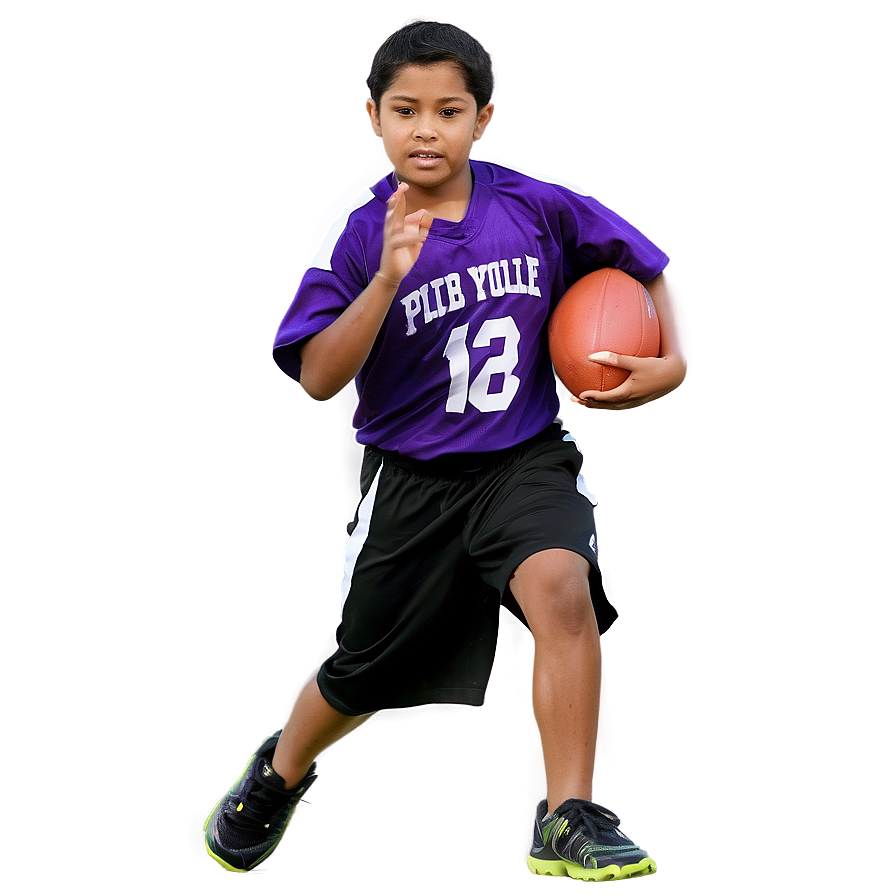 Flag Football Action Png Wqd PNG image