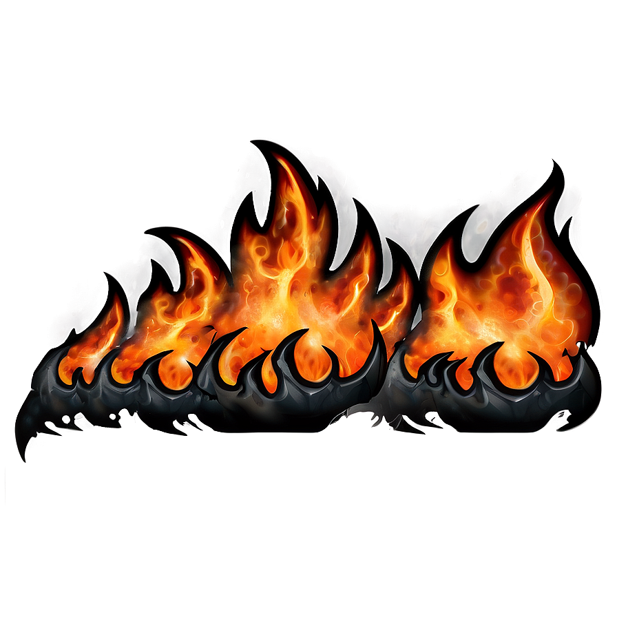 Flame Banner Png Tys47 PNG image