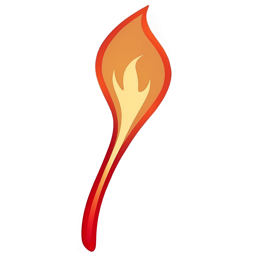 Flame Brush Stroke Png Ayj PNG image