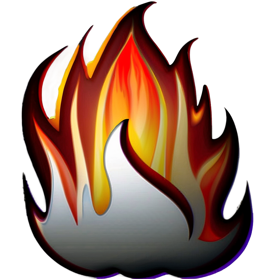 Flame Emoji Png 05042024 PNG image