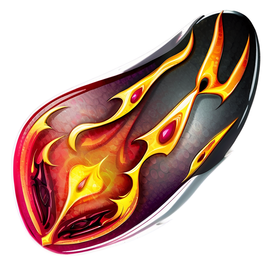 Flame Heart Png 05042024 PNG image