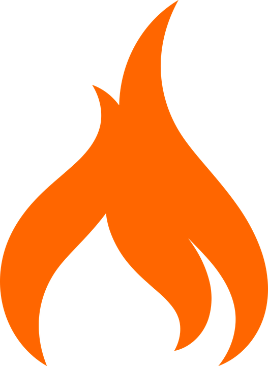 Flame Icon Vector PNG image