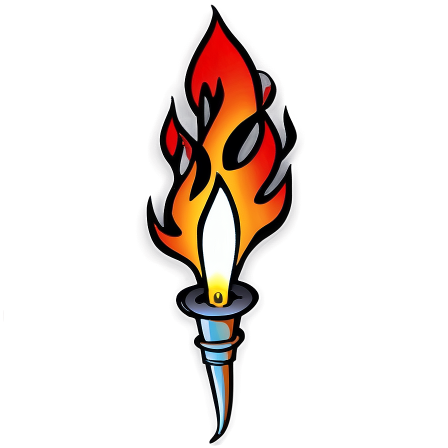 Flame Tattoo Design Png Fxy PNG image