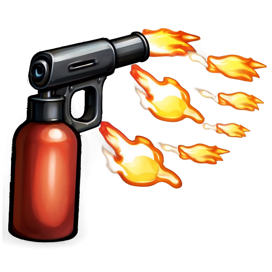 Flame Thrower Emoji Png Alr PNG image