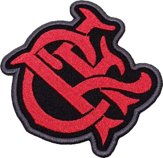 Flamengo Logo Embroidered Patch PNG image