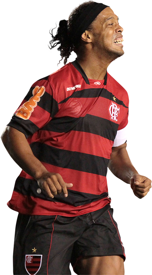 Flamengo Player Celebration PNG image