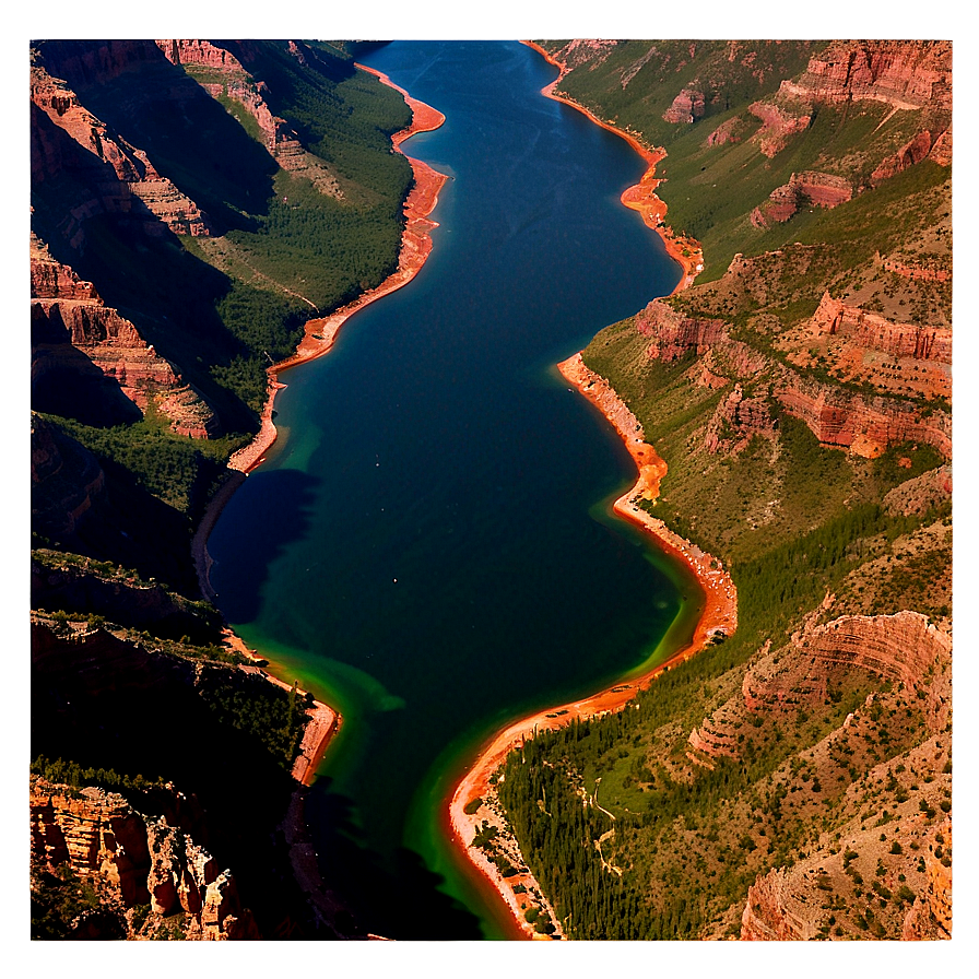 Flaming Gorge Reservoir Wyoming Png 06252024 PNG image