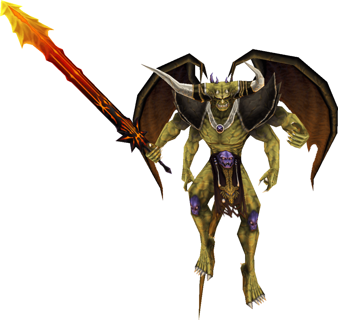 Flaming_ Sword_ Demon PNG image