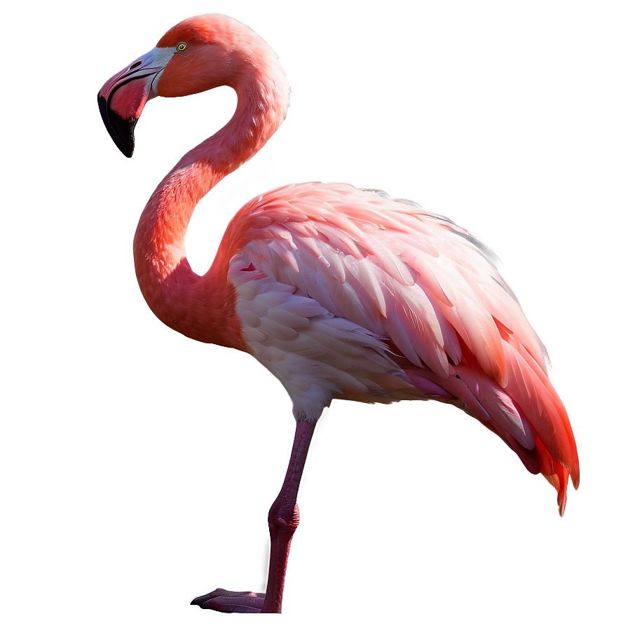 Flamingo And Sunset Gradient Png Ljp46 PNG image