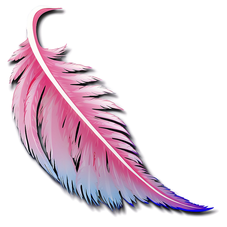 Flamingo Feather Detail Png 06292024 PNG image