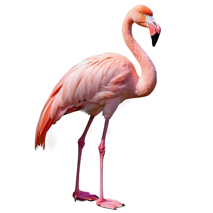 Flamingo In A Golden Crown Png Kyv74 PNG image