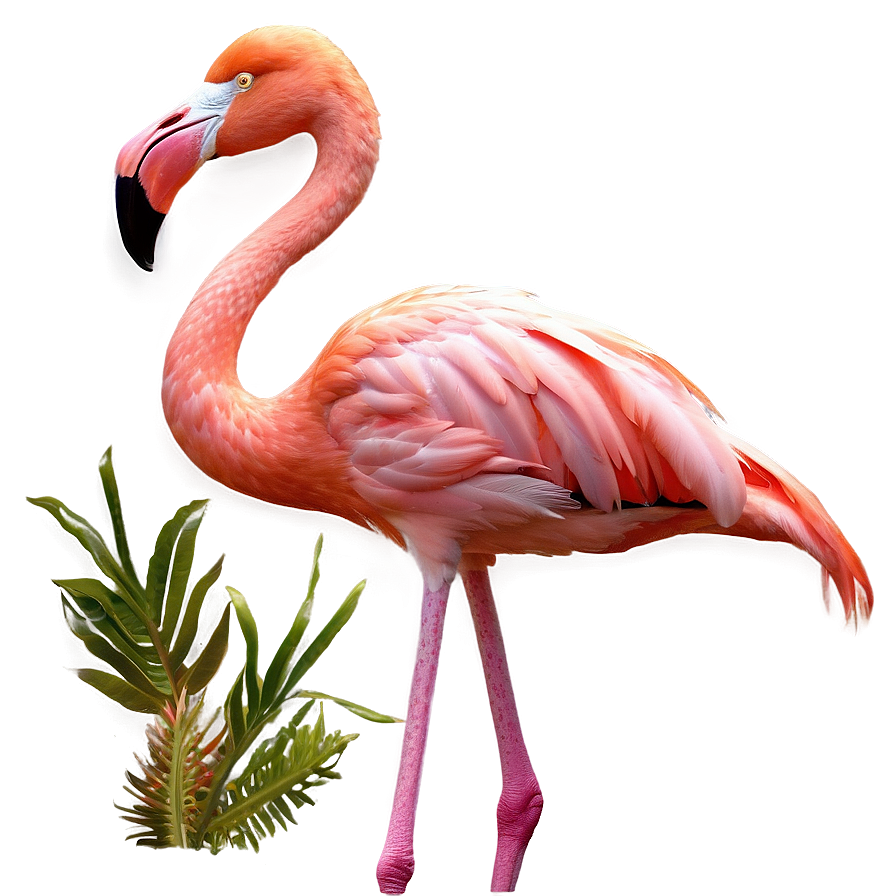 Flamingo Tropical Sunset Png 06272024 PNG image