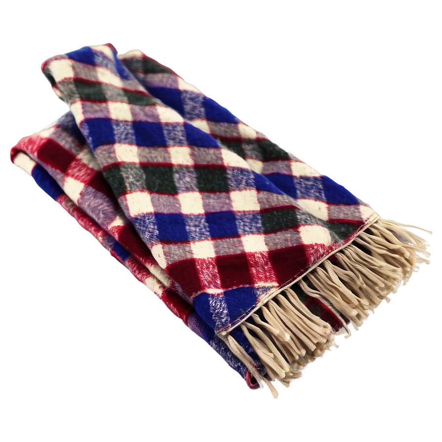 Flannel Scarf Texture Png 06212024 PNG image