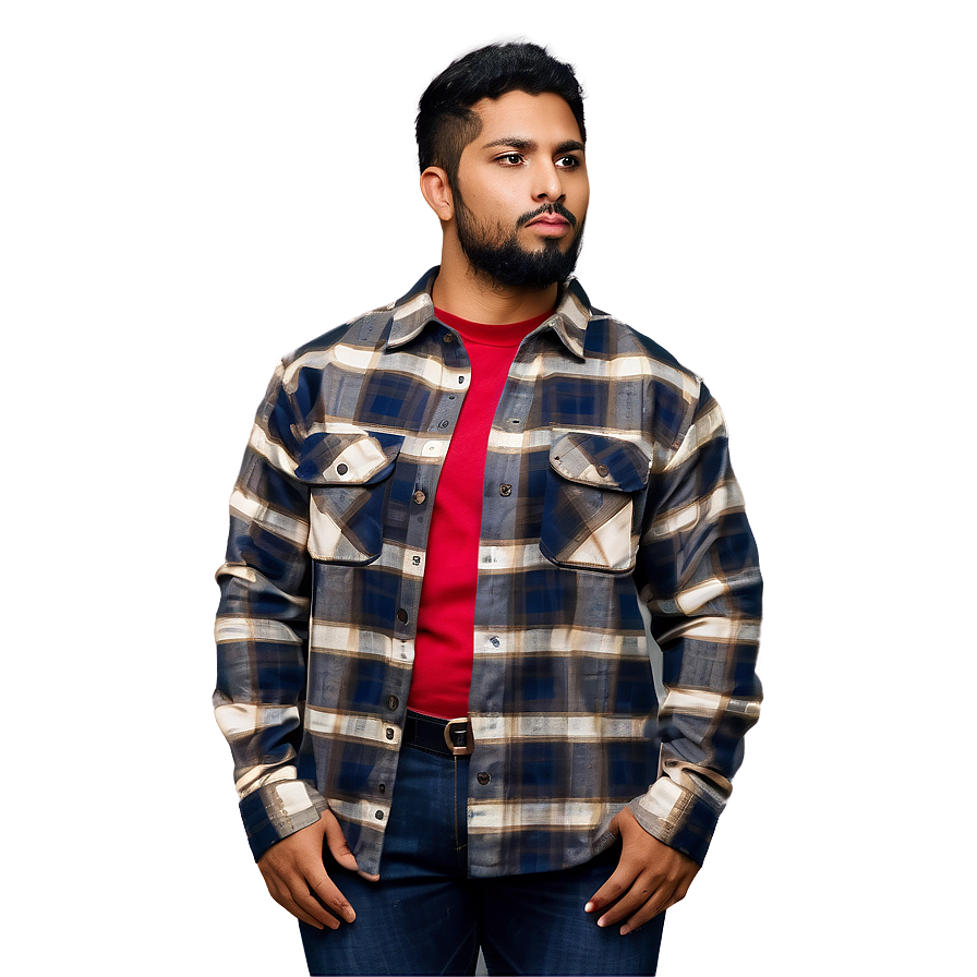 Flannel Work Shirt Png 06212024 PNG image