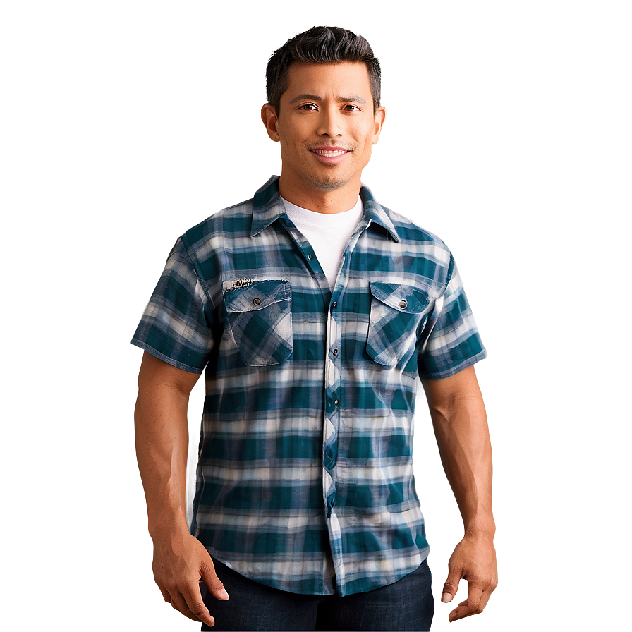 Flannel Work Shirt Png Keo99 PNG image