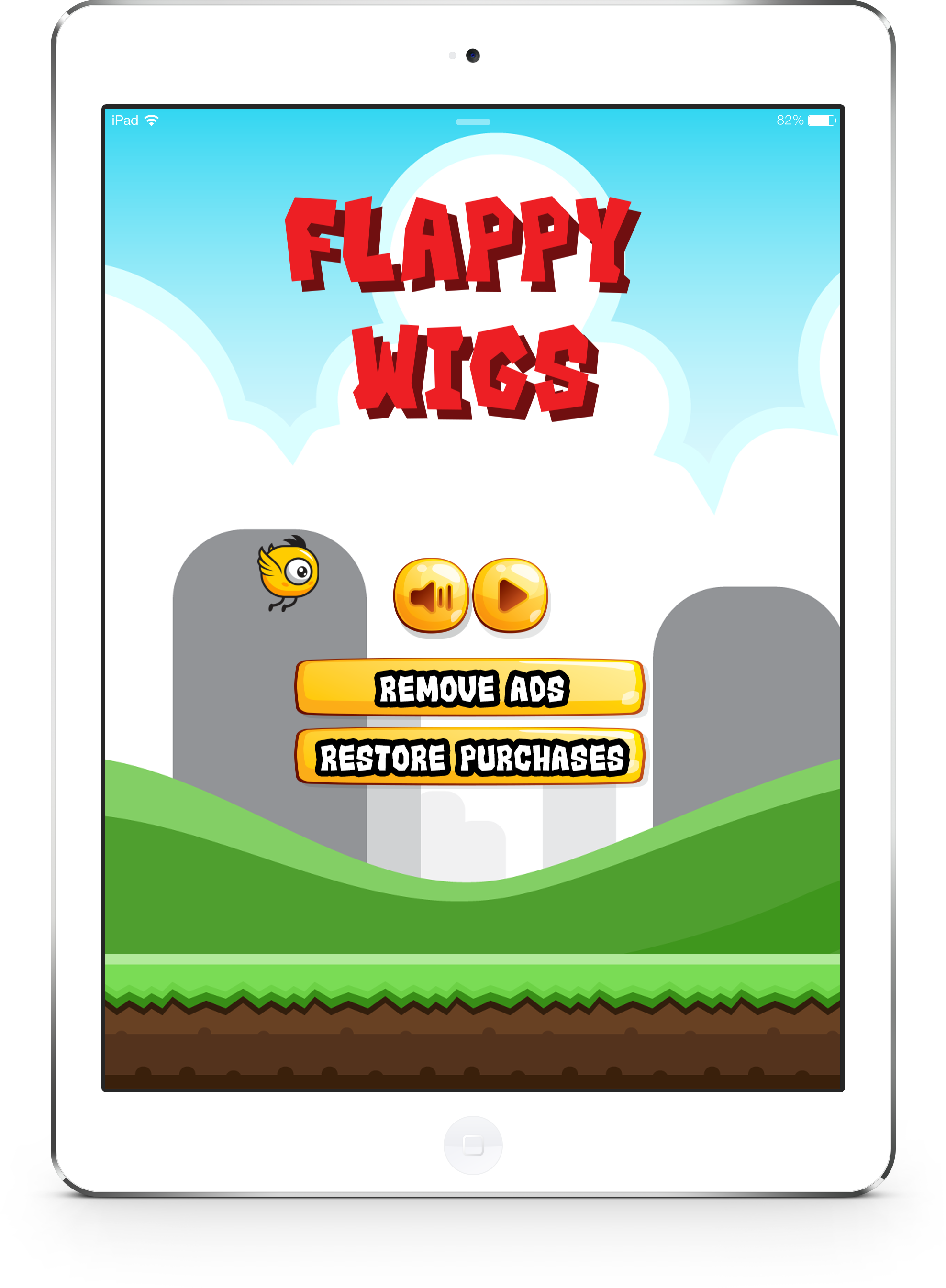 Flappy Wings_ Gameplay_ Screenshot PNG image