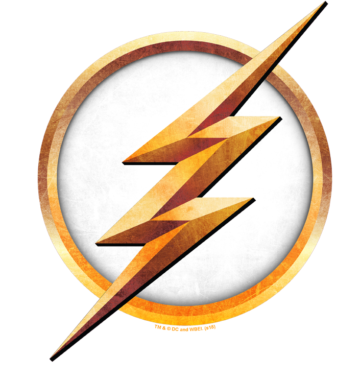 Flash Logo Vintage Style PNG image