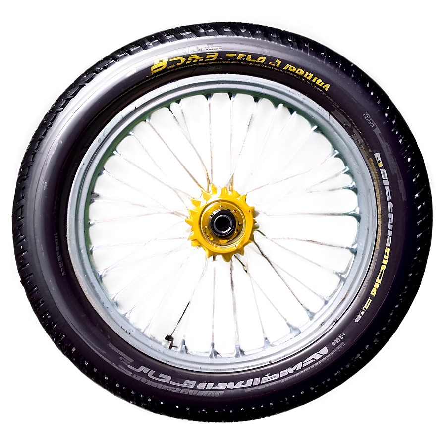 Flat Bike Wheel Png 06282024 PNG image