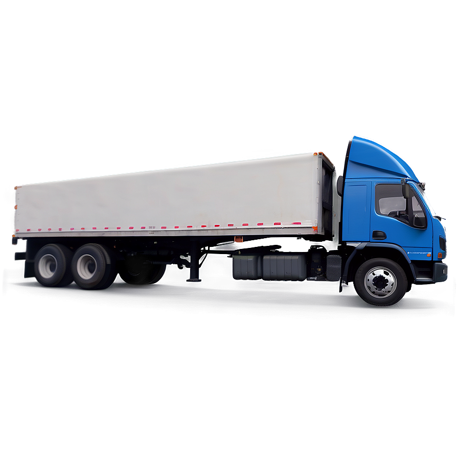 Flat Design Box Truck Png 06132024 PNG image