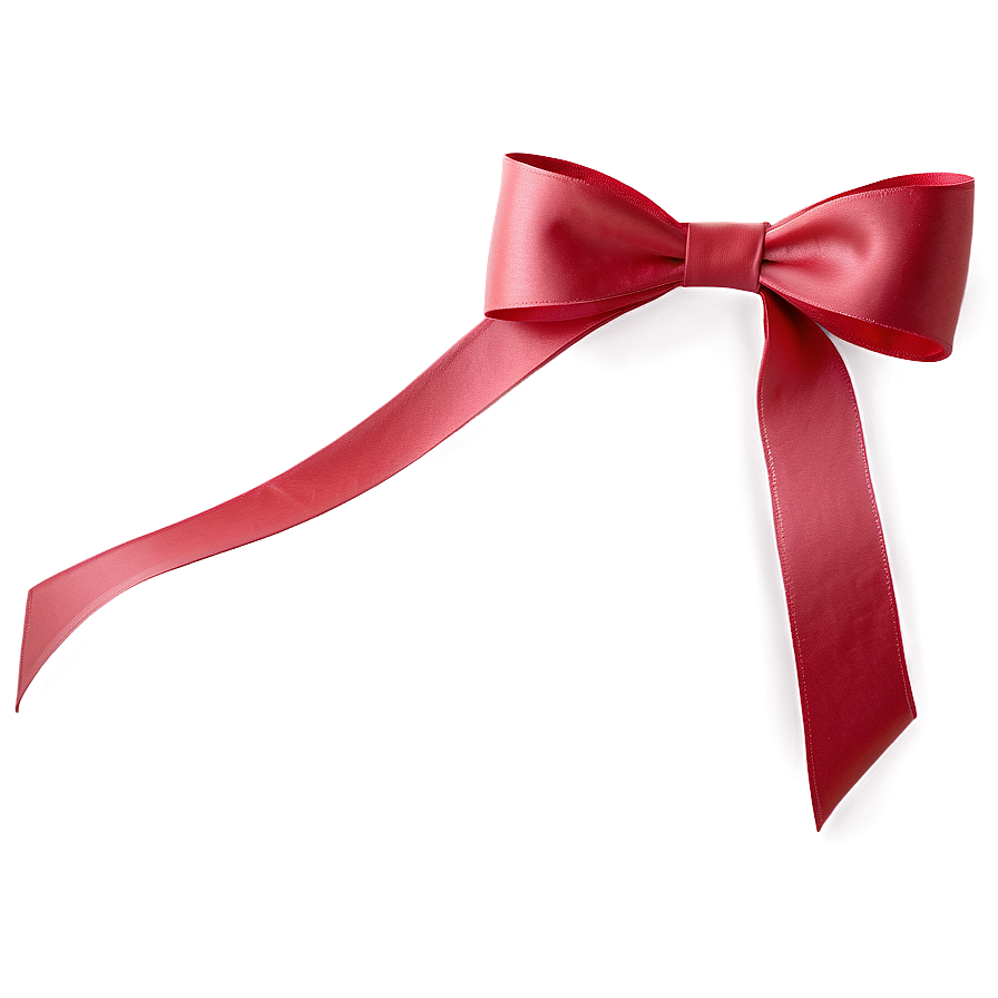 Flat Red Bow Png 05252024 PNG image