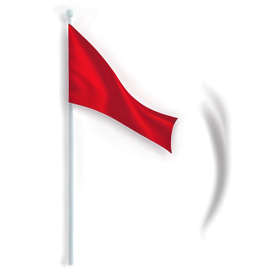 Flat Red Flag Composition Png Afp PNG image