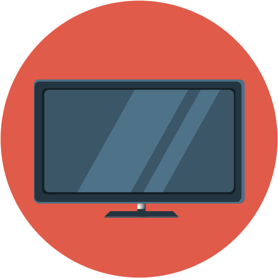 Flat Screen T V Icon PNG image