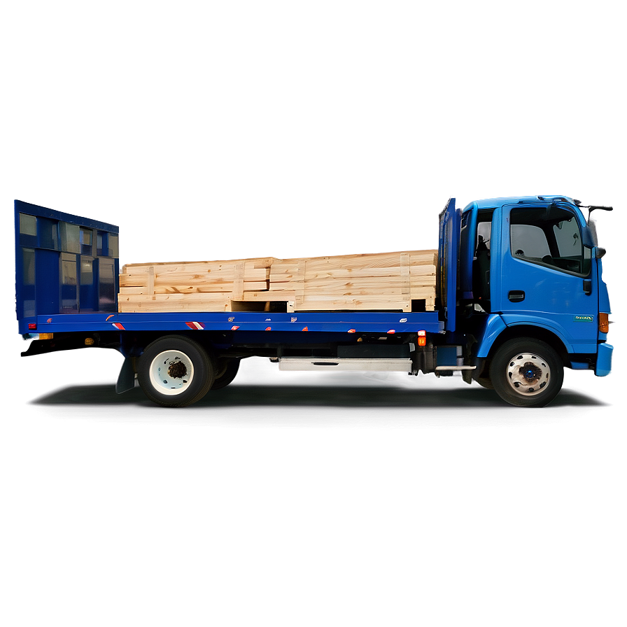 Flatbed Truck Loader Png 05042024 PNG image