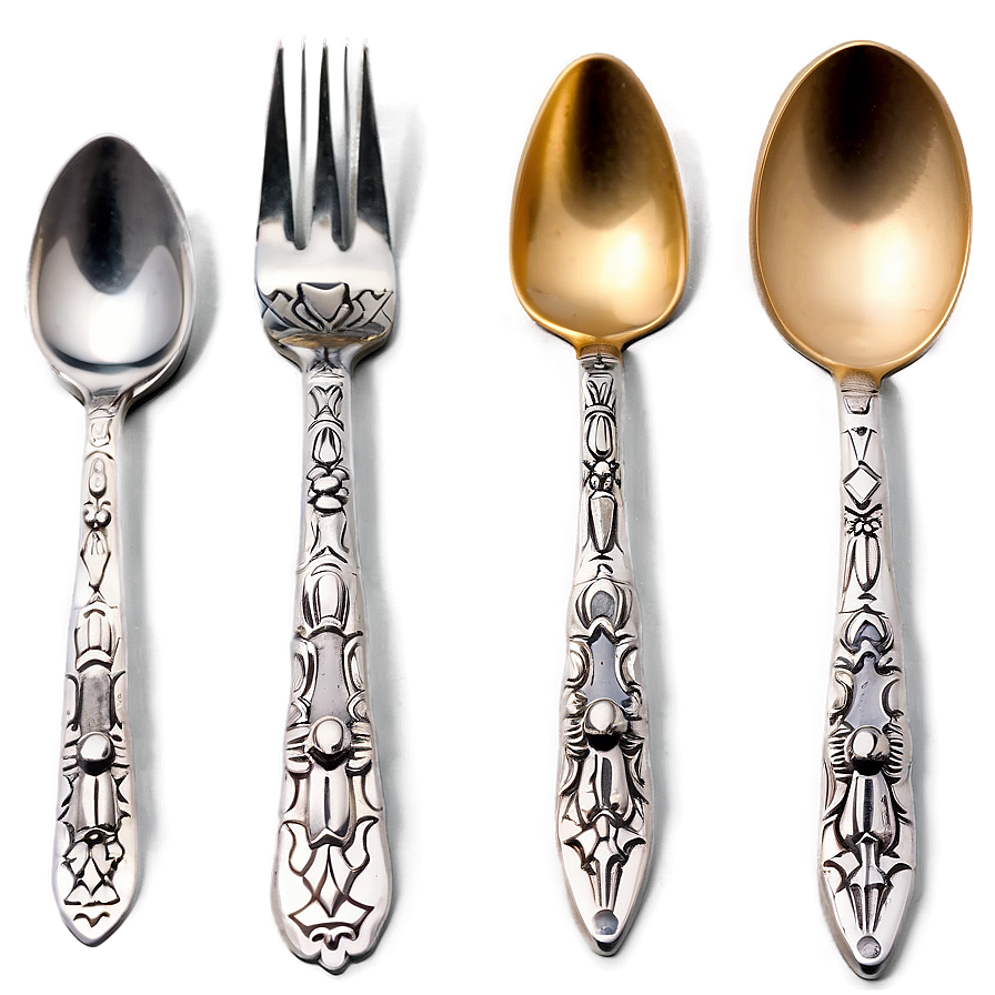 Flatware Spoon Collection Png Vob28 PNG image